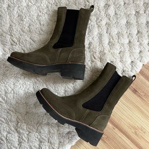 Suede boots